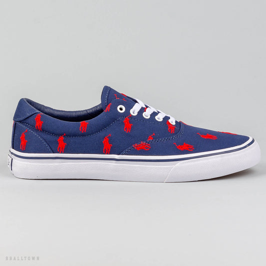 Polo Ralph Lauren THORTON SNEAKERS Newport Navy/Rl 2000 Red