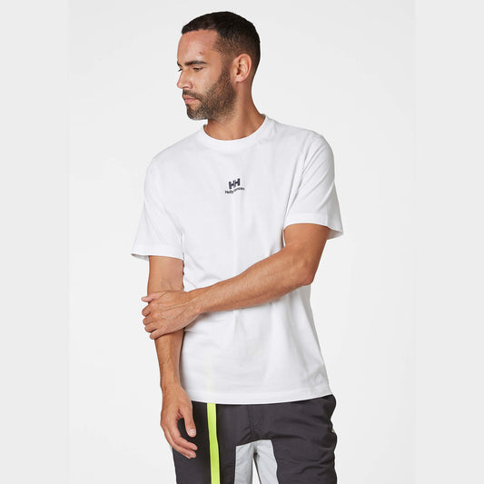 HELLY HANSEN YU20 LOGO T-SHIRT WHITE