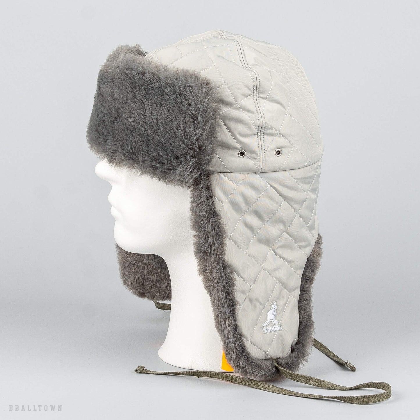 Kangol Quilter Trapper Light Grey