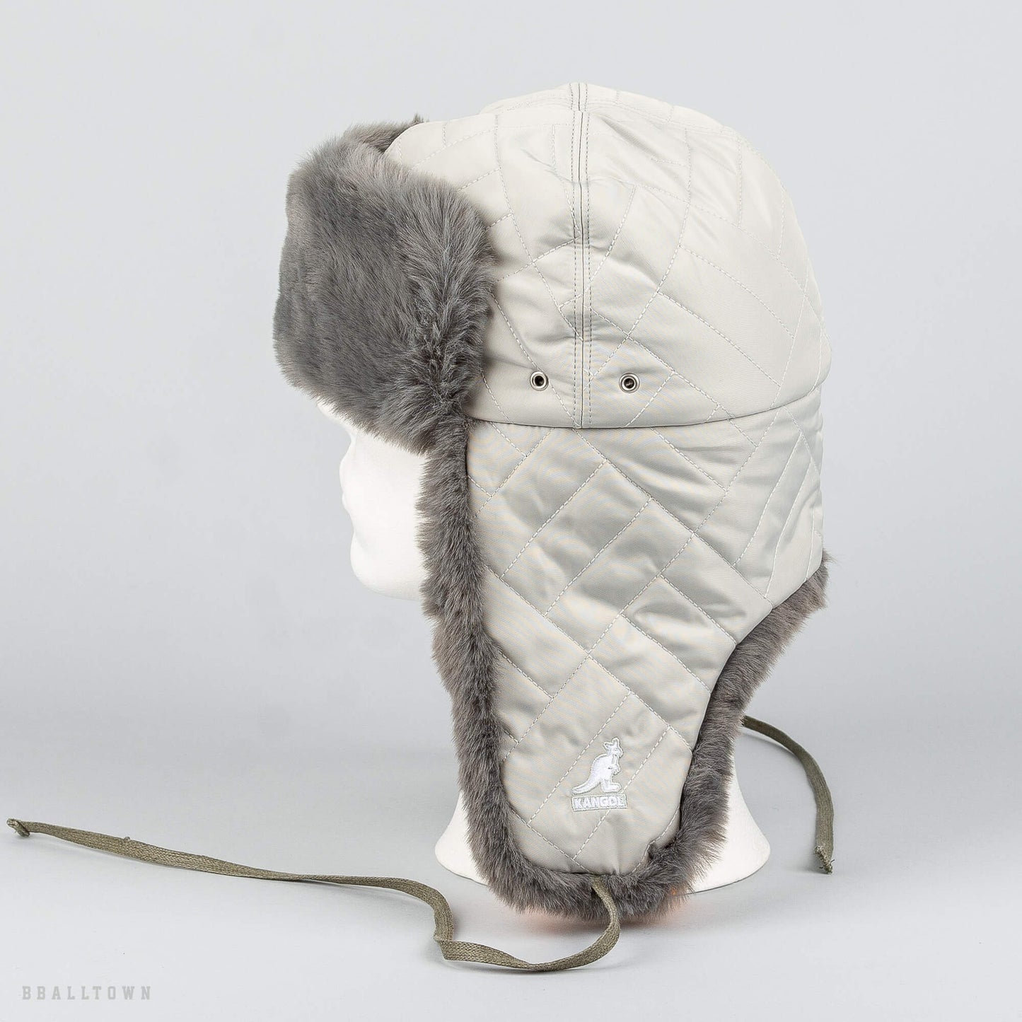 Kangol Quilter Trapper Light Grey