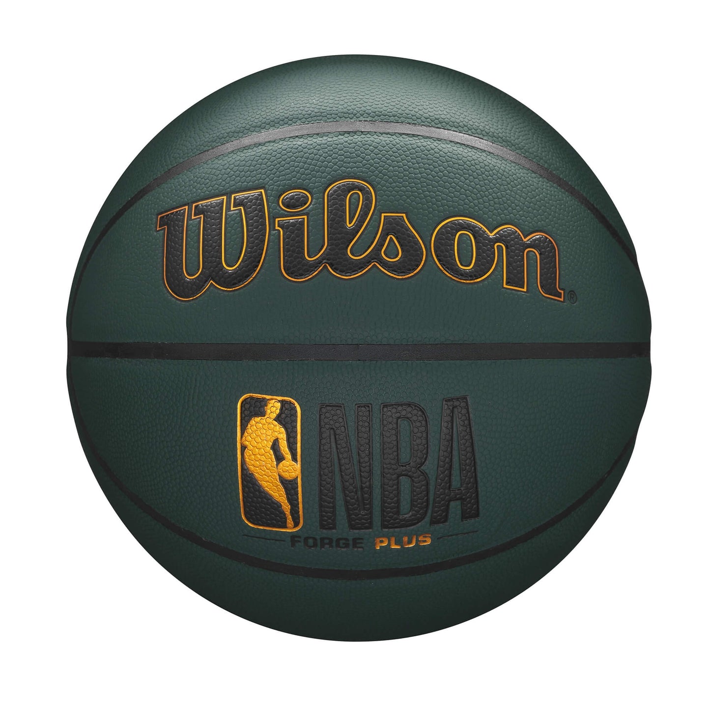 Basketbalová lopta Wilson NBA Forge Plus Basketball Forest Green (veľkosť 7) tmavozelená