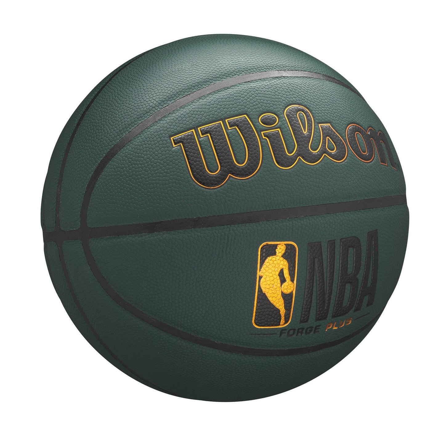 Basketbalová lopta Wilson NBA Forge Plus Basketball Forest Green (veľkosť 7) tmavozelená