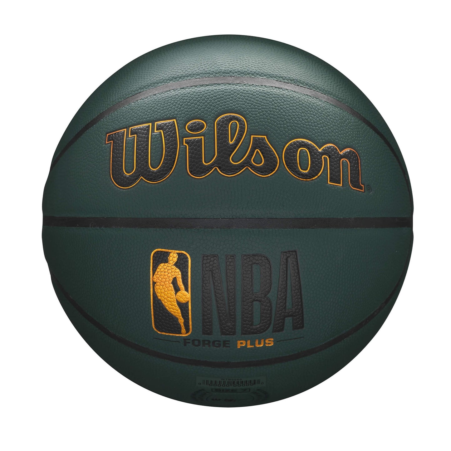 Basketbalová lopta Wilson NBA Forge Plus Basketball Forest Green (veľkosť 7) tmavozelená