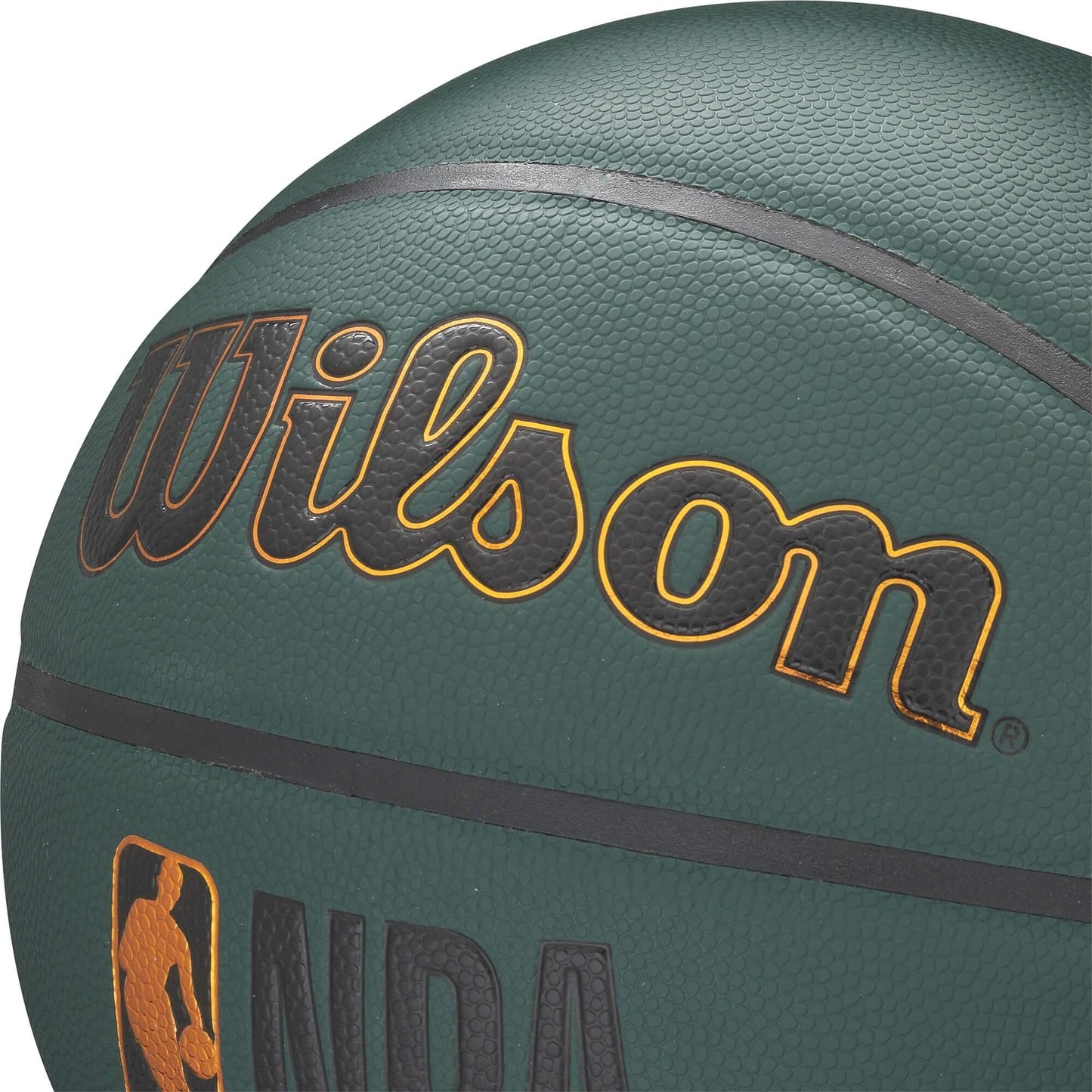 Basketbalová lopta Wilson NBA Forge Plus Basketball Forest Green (veľkosť 7) tmavozelená