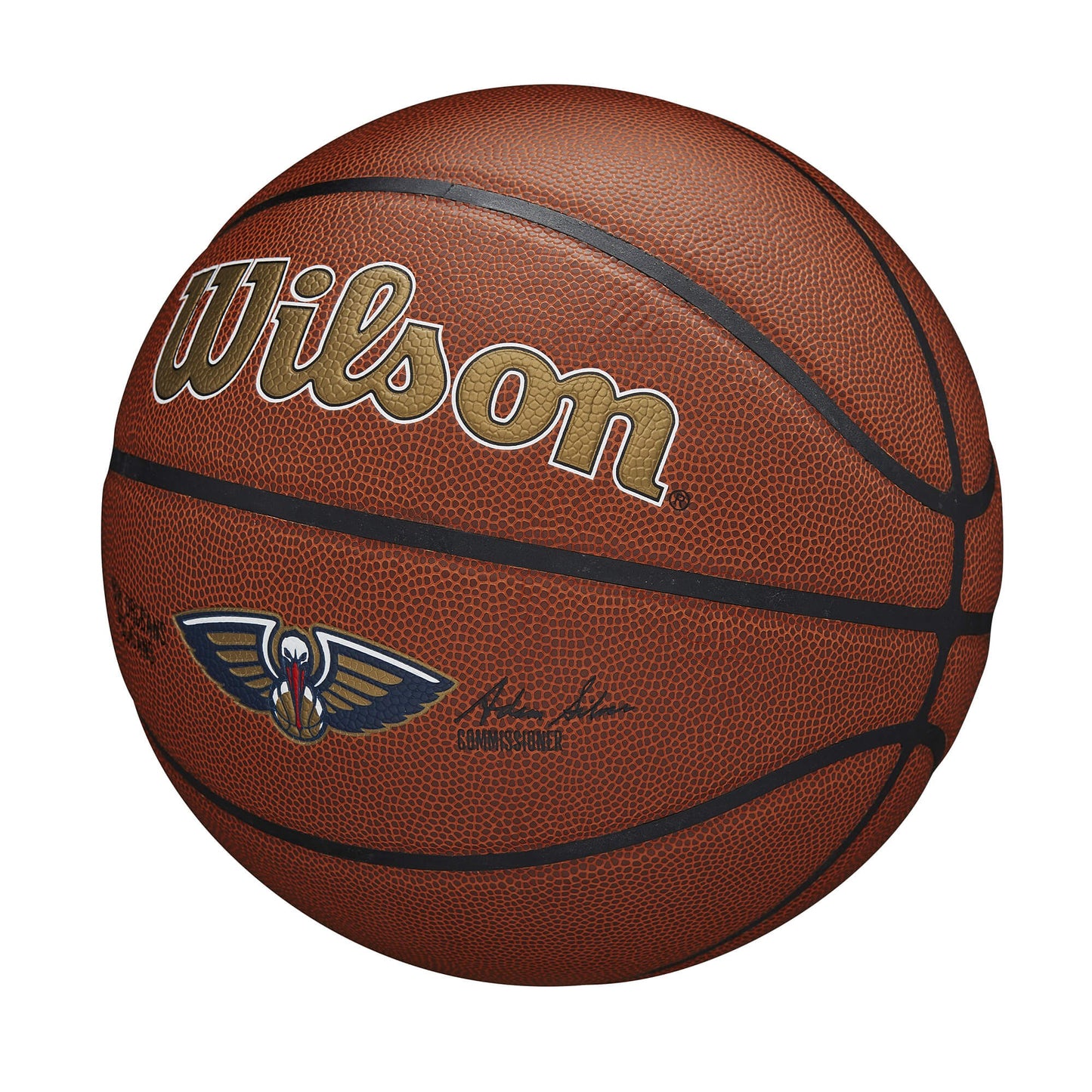 Basketbalová lopta Wilson NBA Team Alliance Composite New Orleans Pelicans (veľkosť 7)