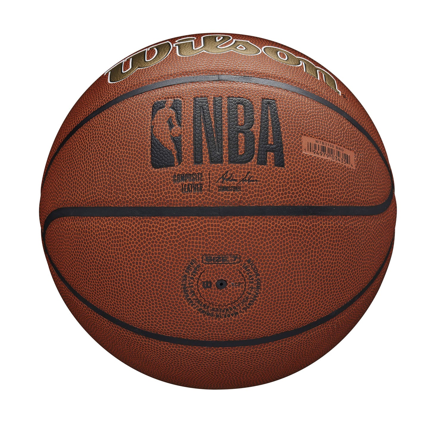 Basketbalová lopta Wilson NBA Team Alliance Composite New Orleans Pelicans (veľkosť 7)