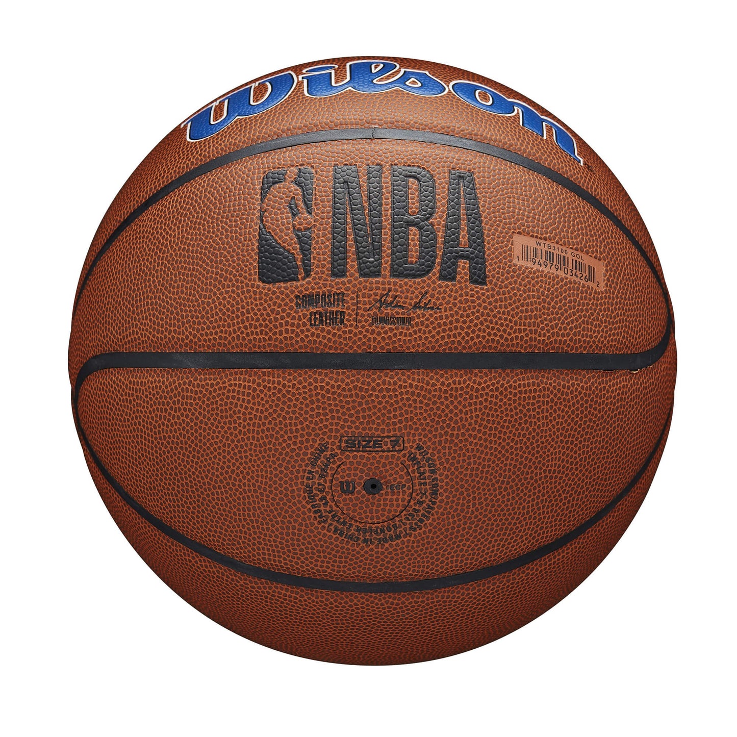 Basketbalová lopta Wilson NBA Team Alliance Composite Golden State Warriors (veľkosť 7)