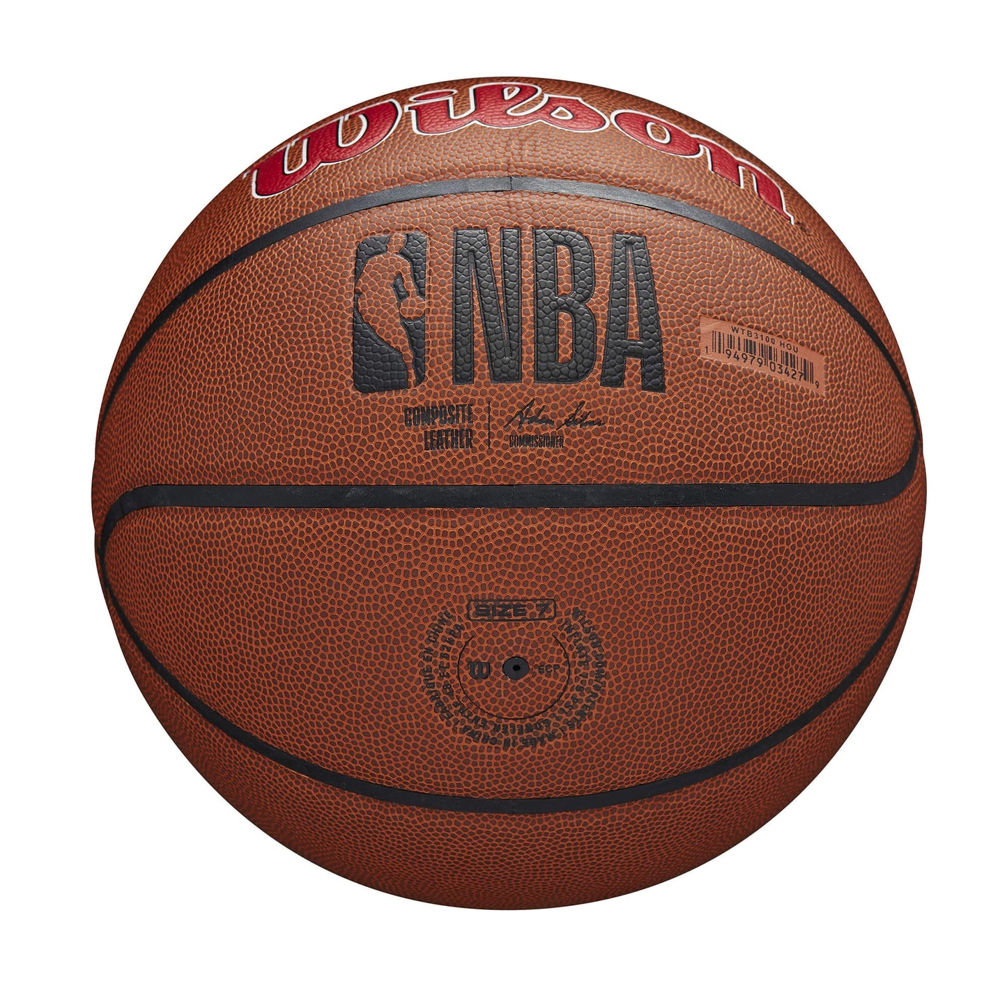 Basketbalová lopta Wilson NBA Team Alliance Composite Houston Rockets (veľkosť 7)