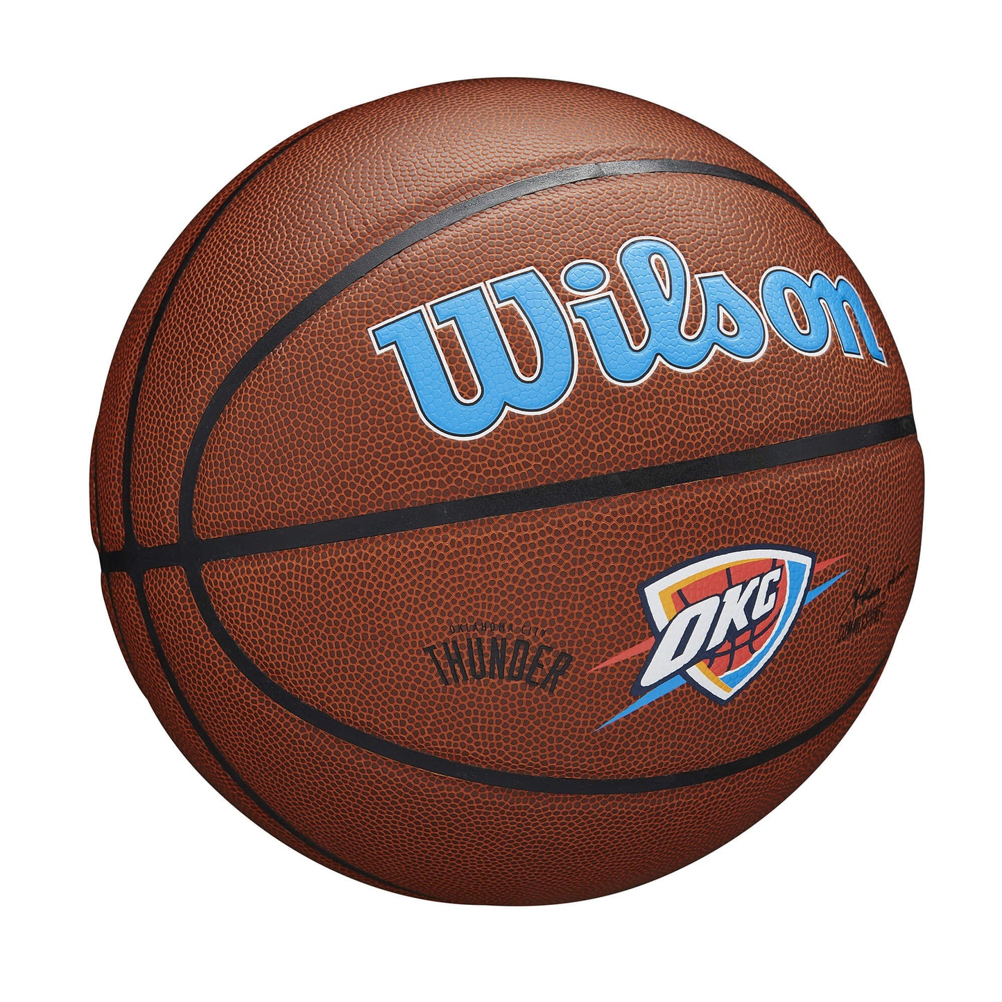 Basketbalová lopta Wilson NBA Team Alliance Composite Oklahoma City Thunder (veľkosť 7)