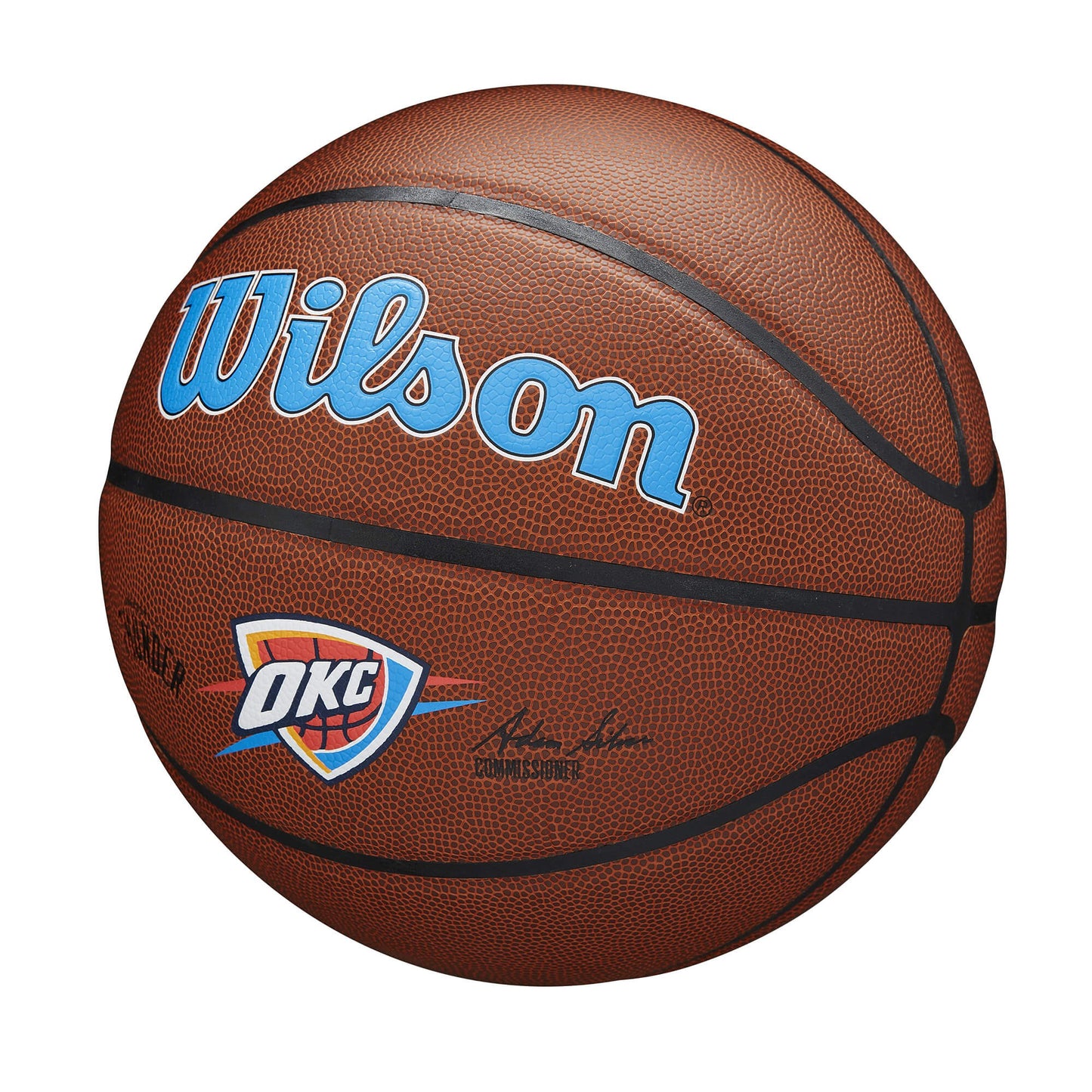 Basketbalová lopta Wilson NBA Team Alliance Composite Oklahoma City Thunder (veľkosť 7)