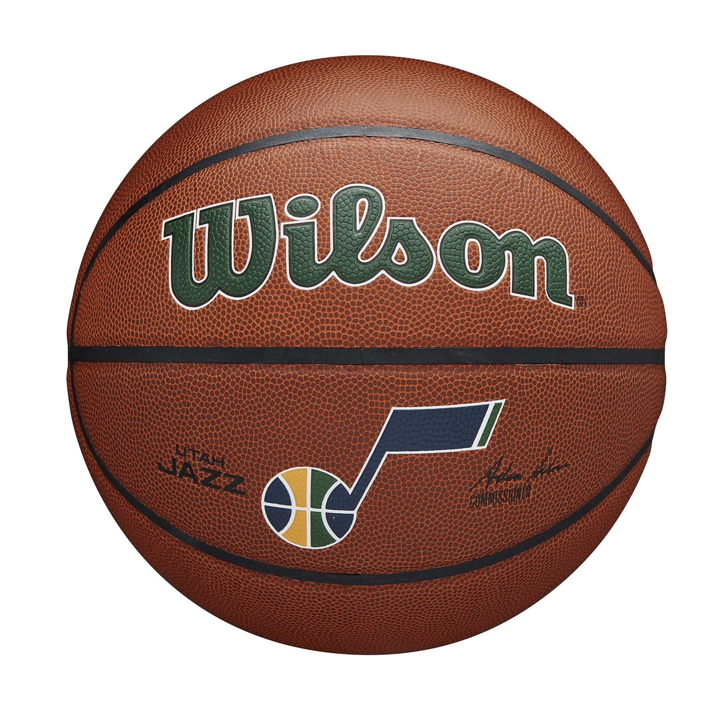 Basketbalová lopta Wilson NBA Team Alliance Composite Utah Jazz (veľkosť 7)