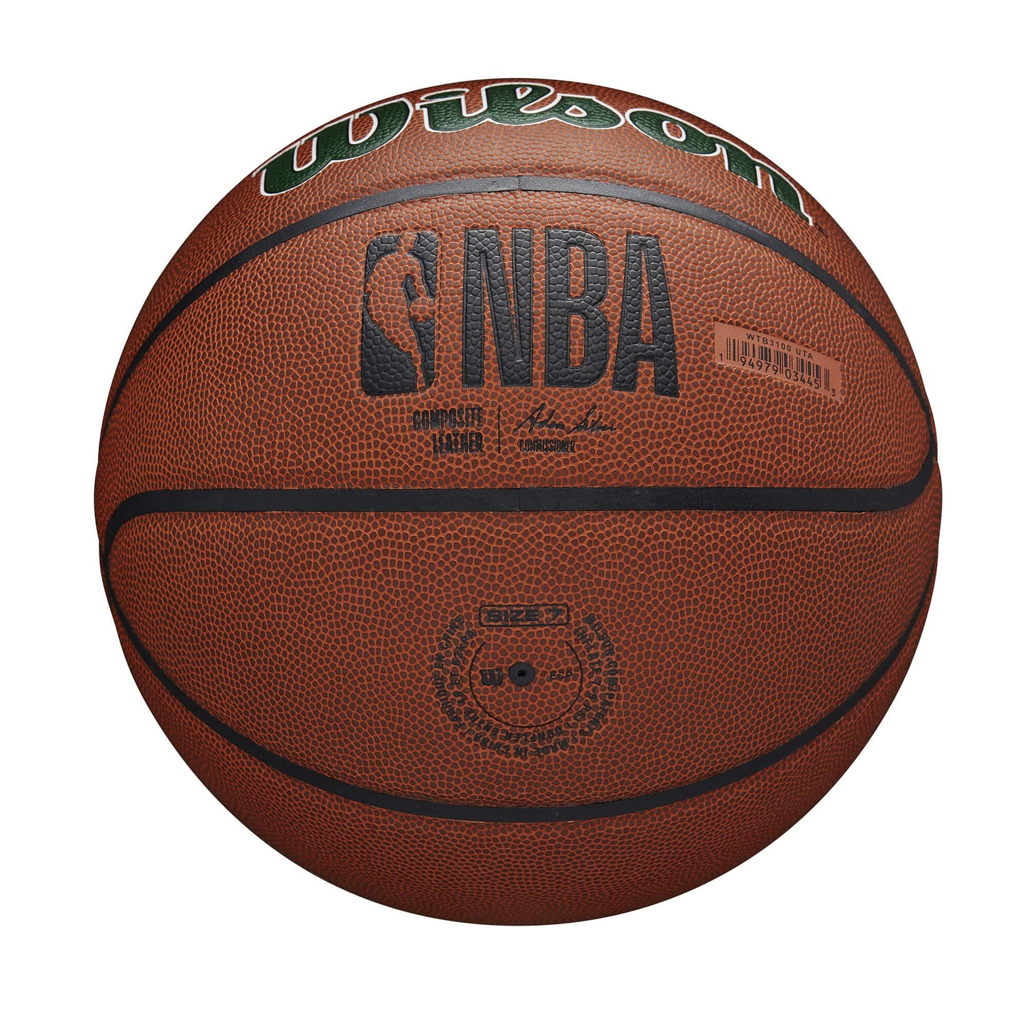 Basketbalová lopta Wilson NBA Team Alliance Composite Utah Jazz (veľkosť 7)