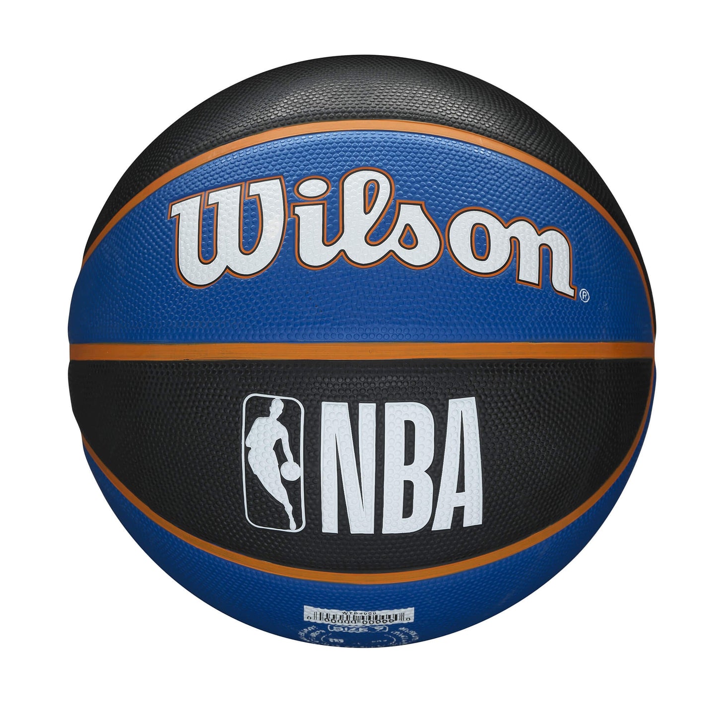 Basketbalová lopta Wilson NBA Team Tribute New York Knicks (veľkosť 7) čierna/modrá