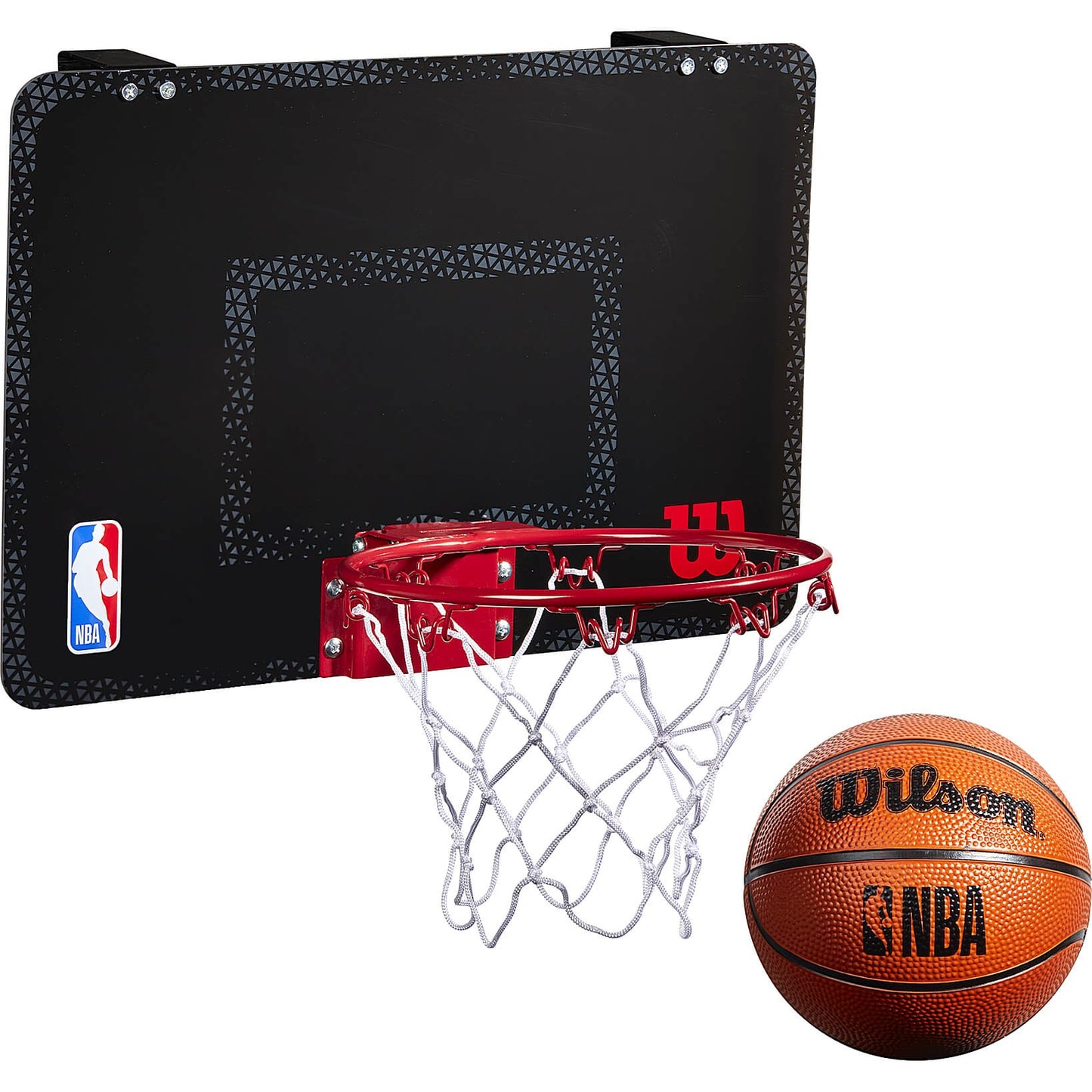 Wilson NBA Forge Team Mini Hoop (+ 30 Team Stickers)