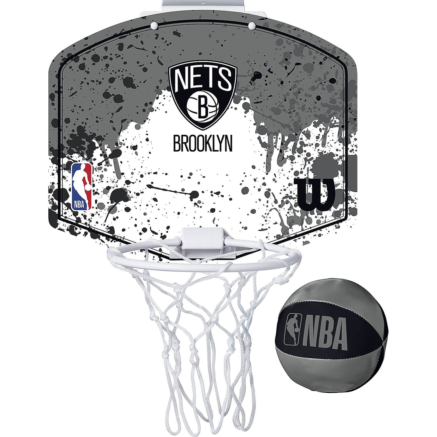 Mini basketbalový kôš Wilson NBA Team Mini Hoop Brooklyn Nets