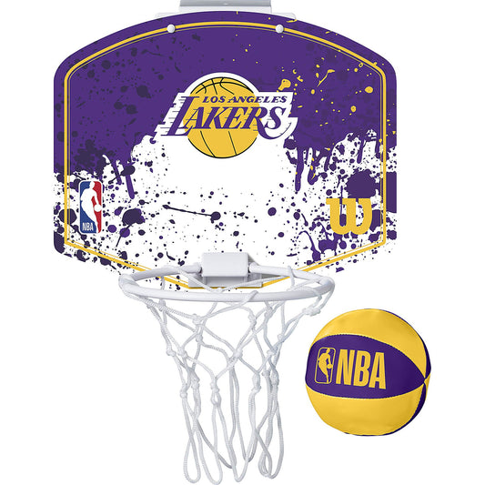 Mini basketbalový kôš Wilson NBA Team Mini Hoop Los Angeles Lakers