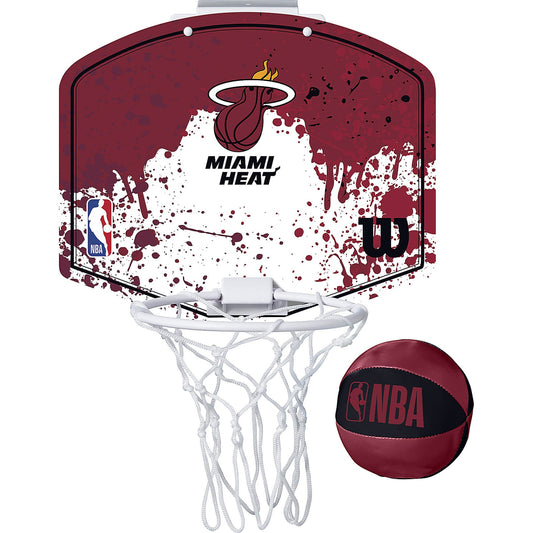 Mini basketbalový kôš Wilson NBA Team Mini Hoop Miami Heat