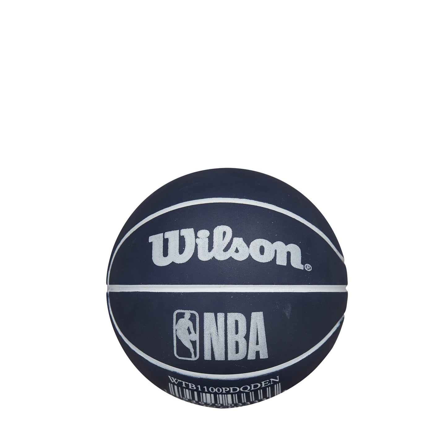 Basketbalová lopta Wilson NBA Dribbler Basketball Denver Nuggets (super mini) čierna