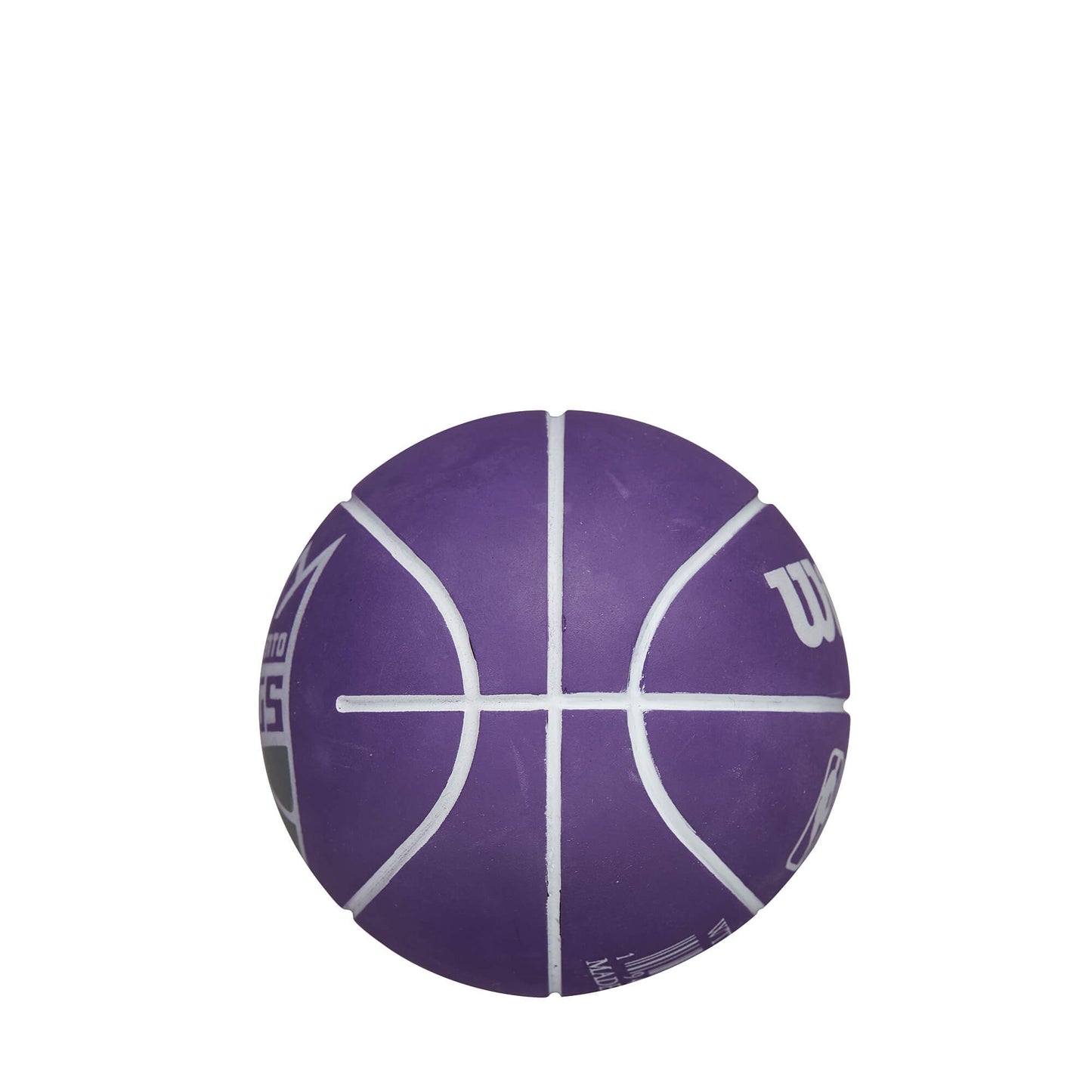 Basketbalová lopta Wilson NBA Dribbler Basketball Sacramento Kings (super mini) fialová