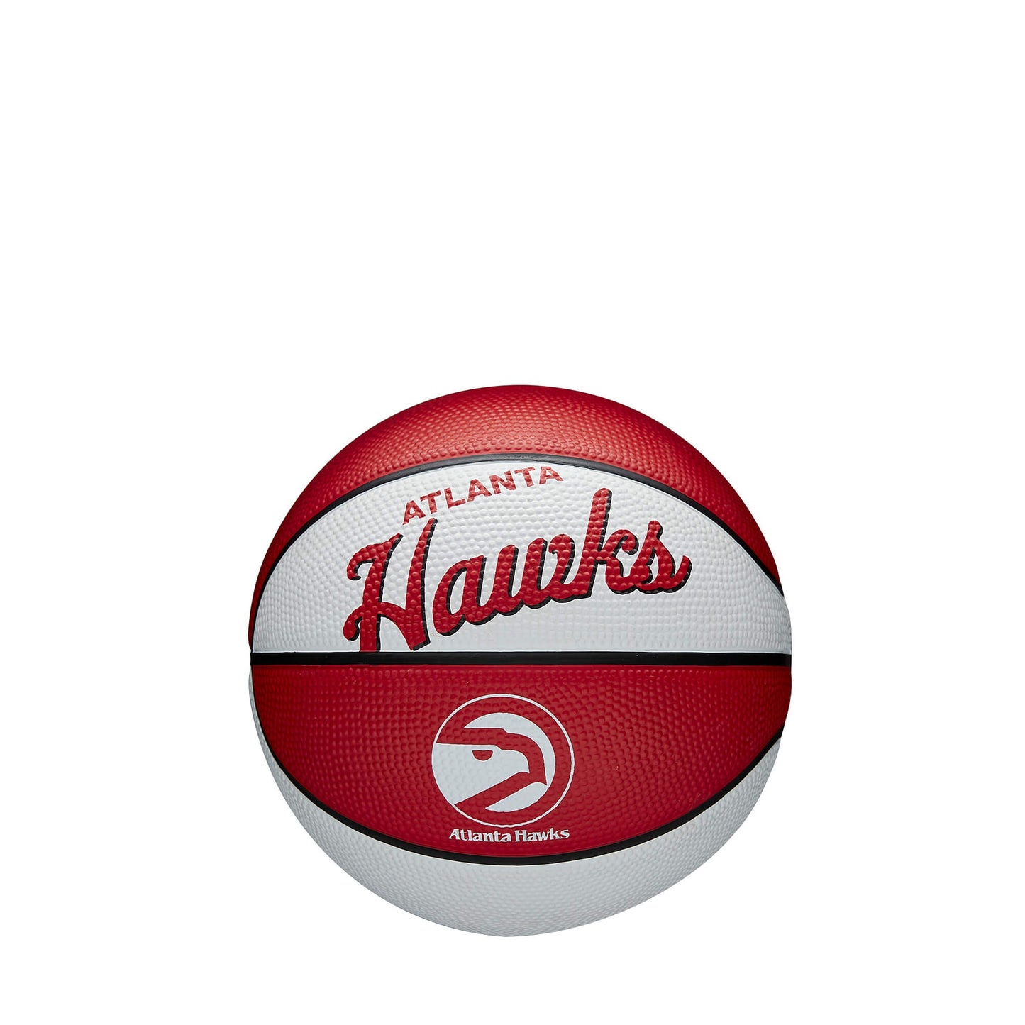 Basketbalová lopta Wilson NBA Team Retro Mini Atlanta Hawks (veľkosť 3)