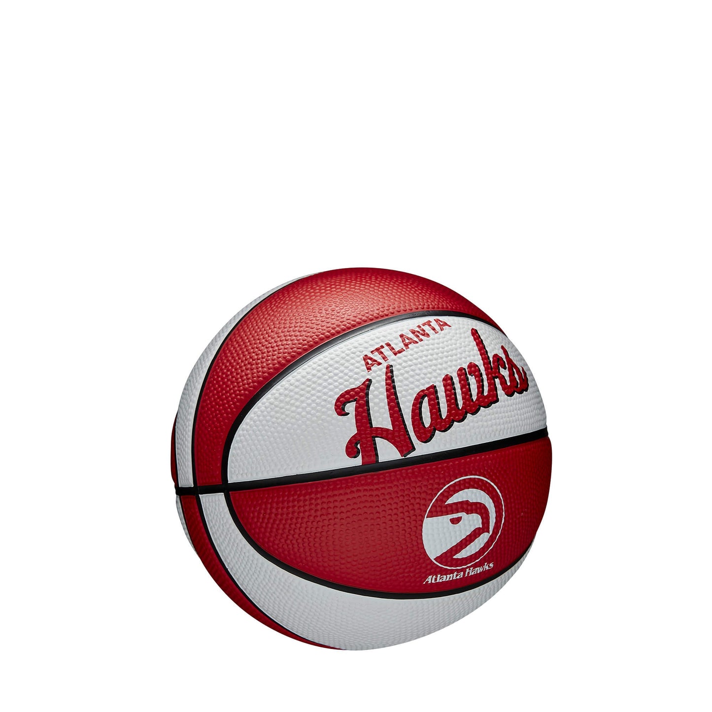 Basketbalová lopta Wilson NBA Team Retro Mini Atlanta Hawks (veľkosť 3)