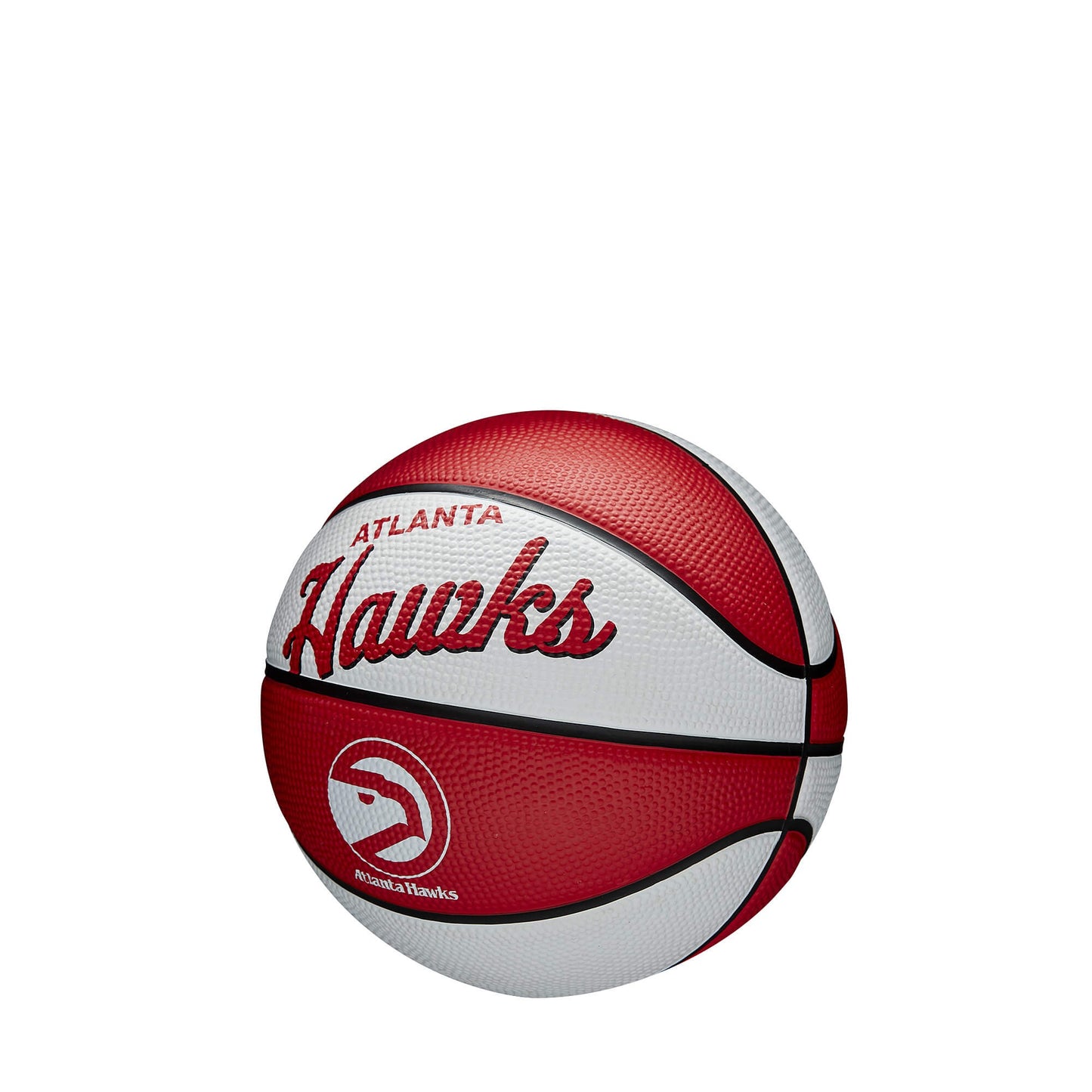 Basketbalová lopta Wilson NBA Team Retro Mini Atlanta Hawks (veľkosť 3)