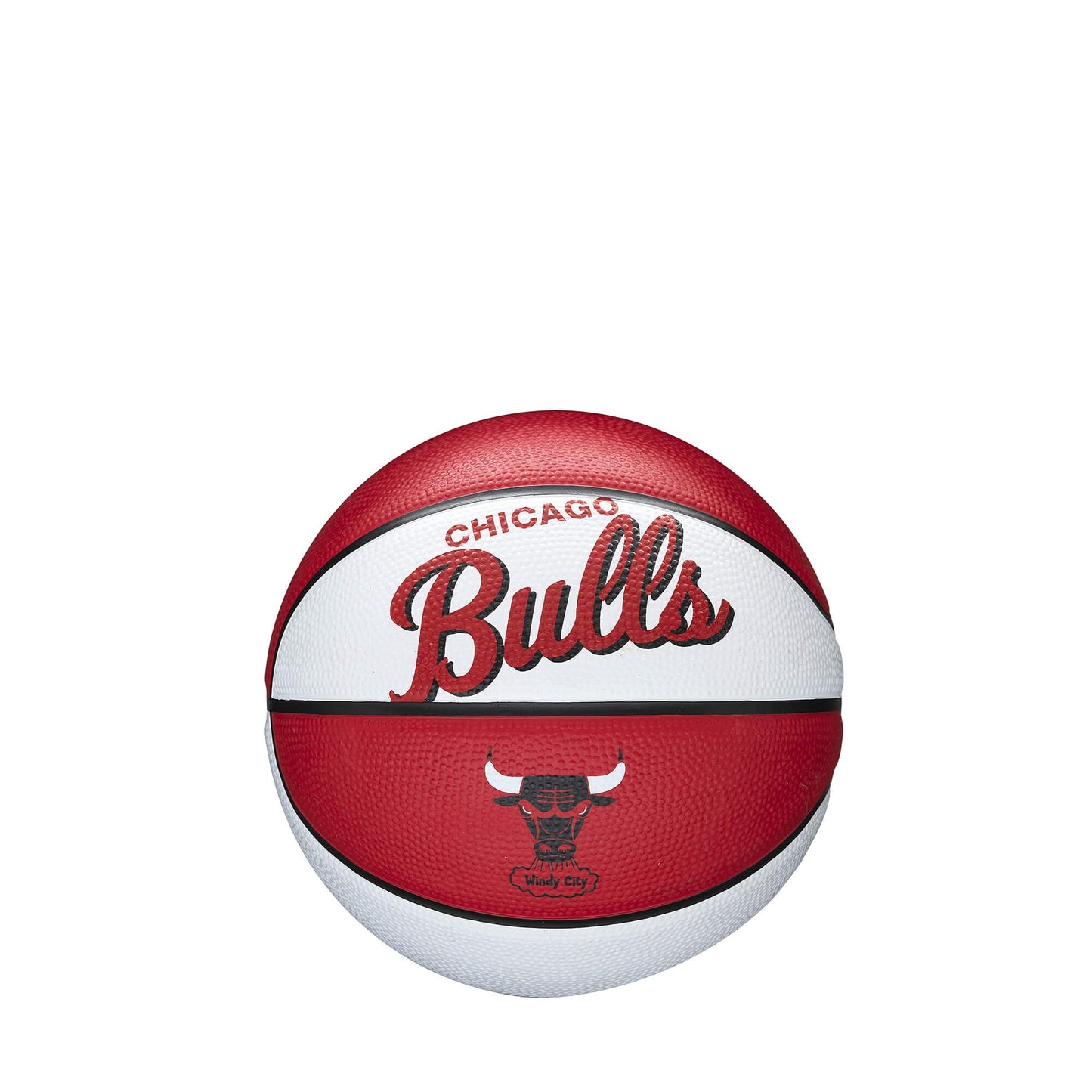 Basketbalová lopta Wilson NBA Team Retro Mini Chicago Bulls (veľkosť 3)