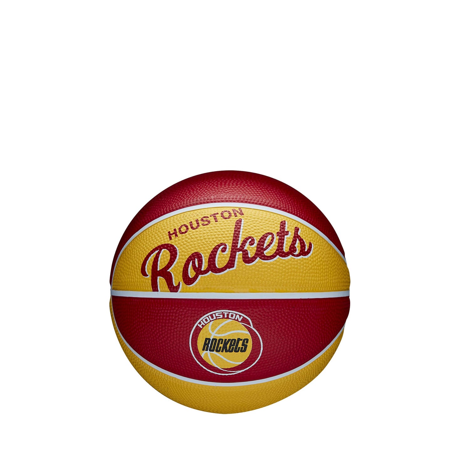 Basketbalová lopta Wilson NBA Team Retro Mini Houston Rockets (veľkosť 3)