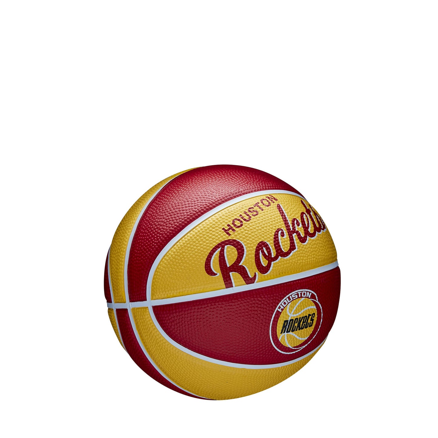 Basketbalová lopta Wilson NBA Team Retro Mini Houston Rockets (veľkosť 3)