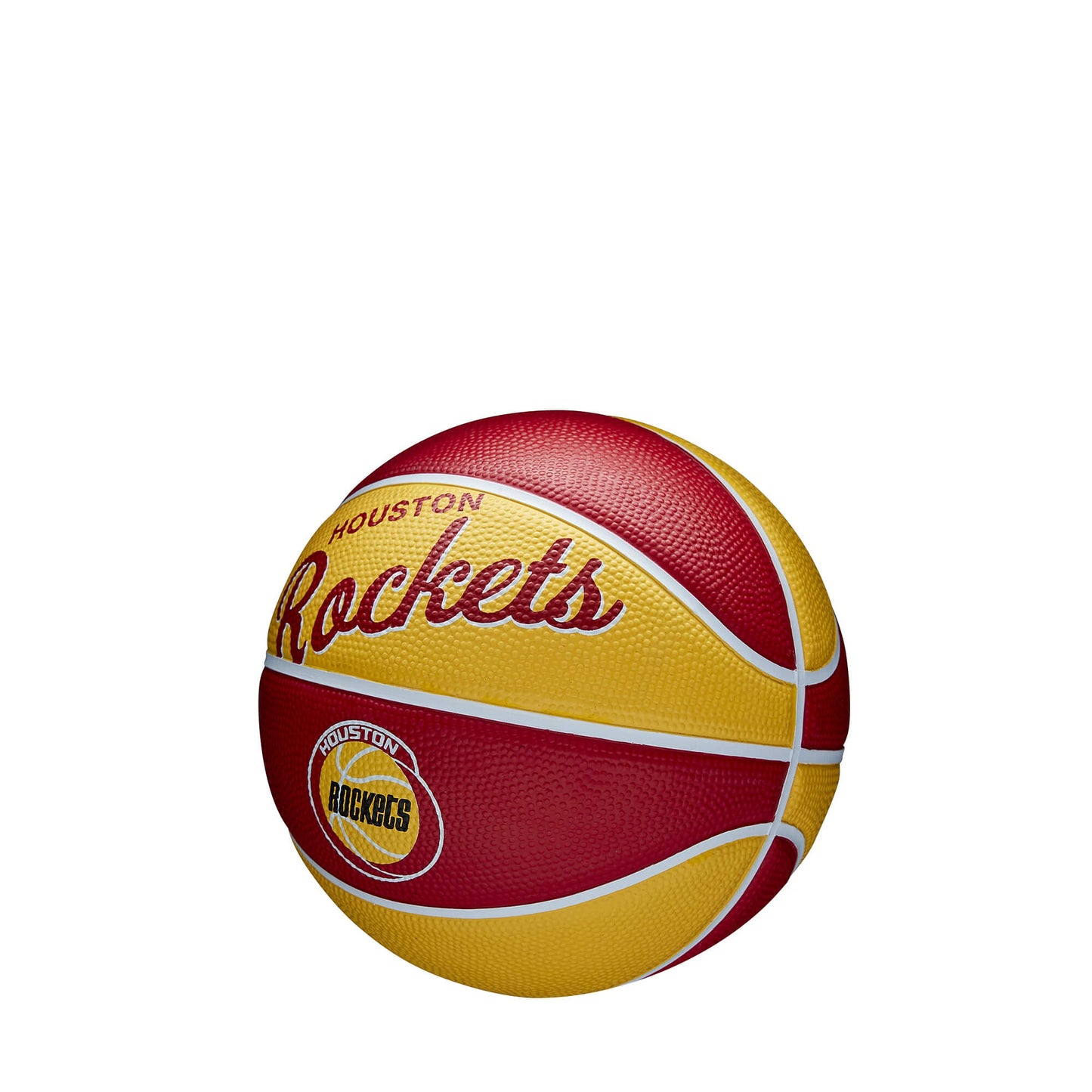 Basketbalová lopta Wilson NBA Team Retro Mini Houston Rockets (veľkosť 3)