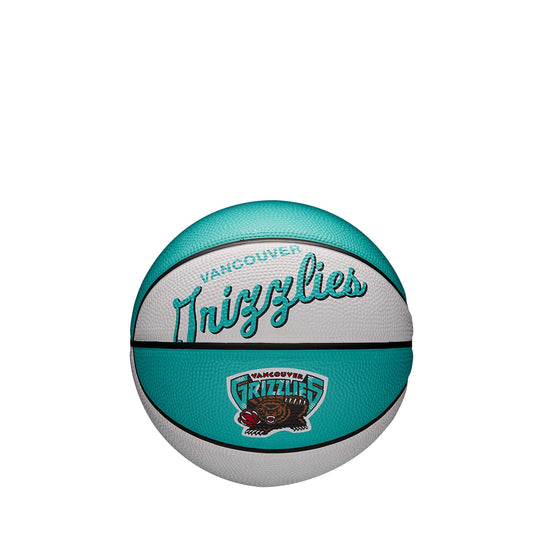 Basketbalová lopta Wilson NBA Team Retro Mini Vancouver Grizzlies (Memphis Grizzlies) (veľkosť 3)