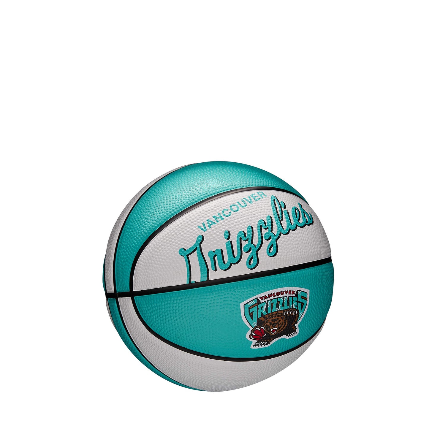 Basketbalová lopta Wilson NBA Team Retro Mini Vancouver Grizzlies (Memphis Grizzlies) (veľkosť 3)