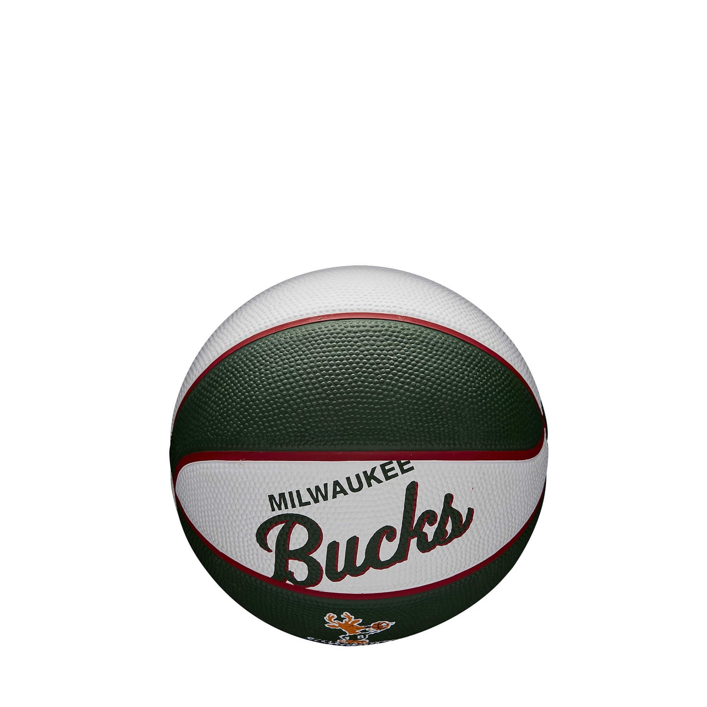 Basketbalová lopta Wilson NBA Team Retro Mini Milwaukee Bucks (veľkosť 3)