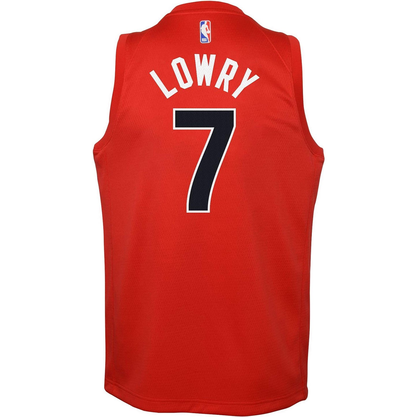 Detský basketbalový dres Nike NBA Kids Swingman Icon Jersey Player Toronto Raptors Kyle Lowry 7 červený