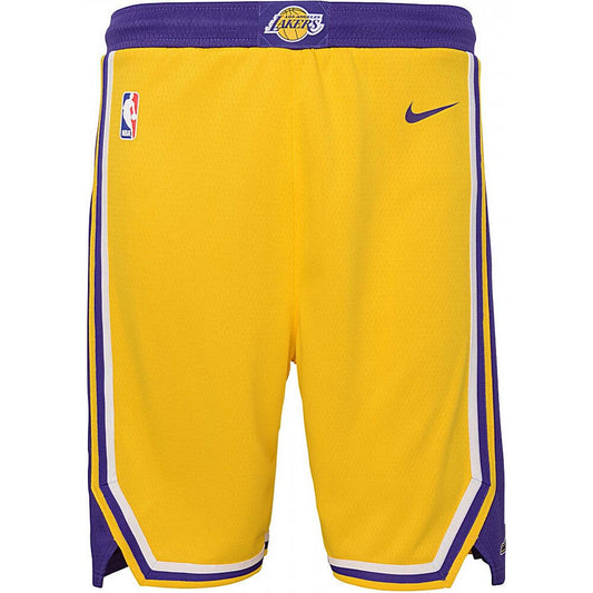 Nike Kids Boys Icon Swingman Short Los Angeles Lakers Yellow (Pre Deti 8-20 Rokov)