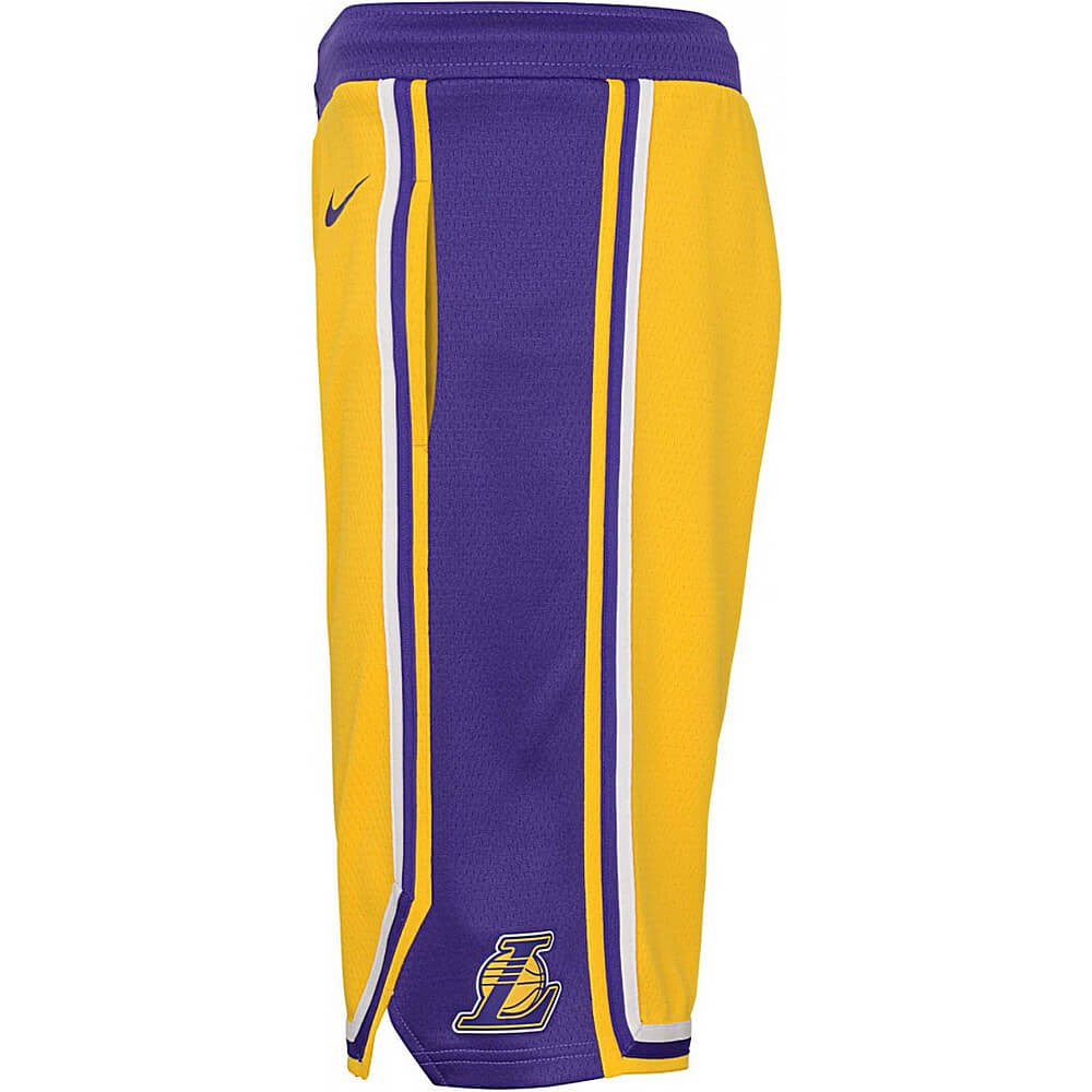 Nike Kids Boys Icon Swingman Short Los Angeles Lakers Yellow (Pre Deti 8-20 Rokov)