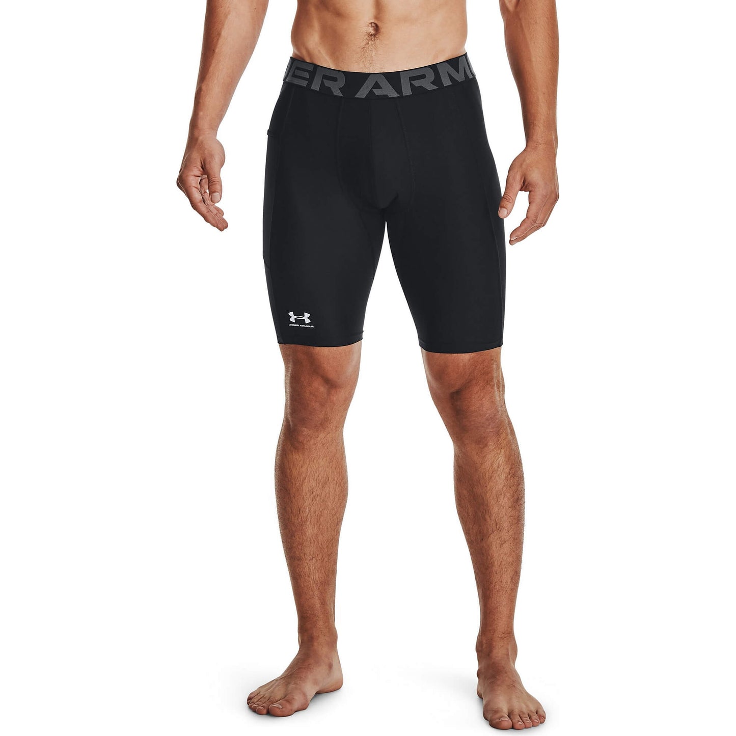 Funkčbé šortky Under Armour Heatgear® Pocket Long Shorts čierne