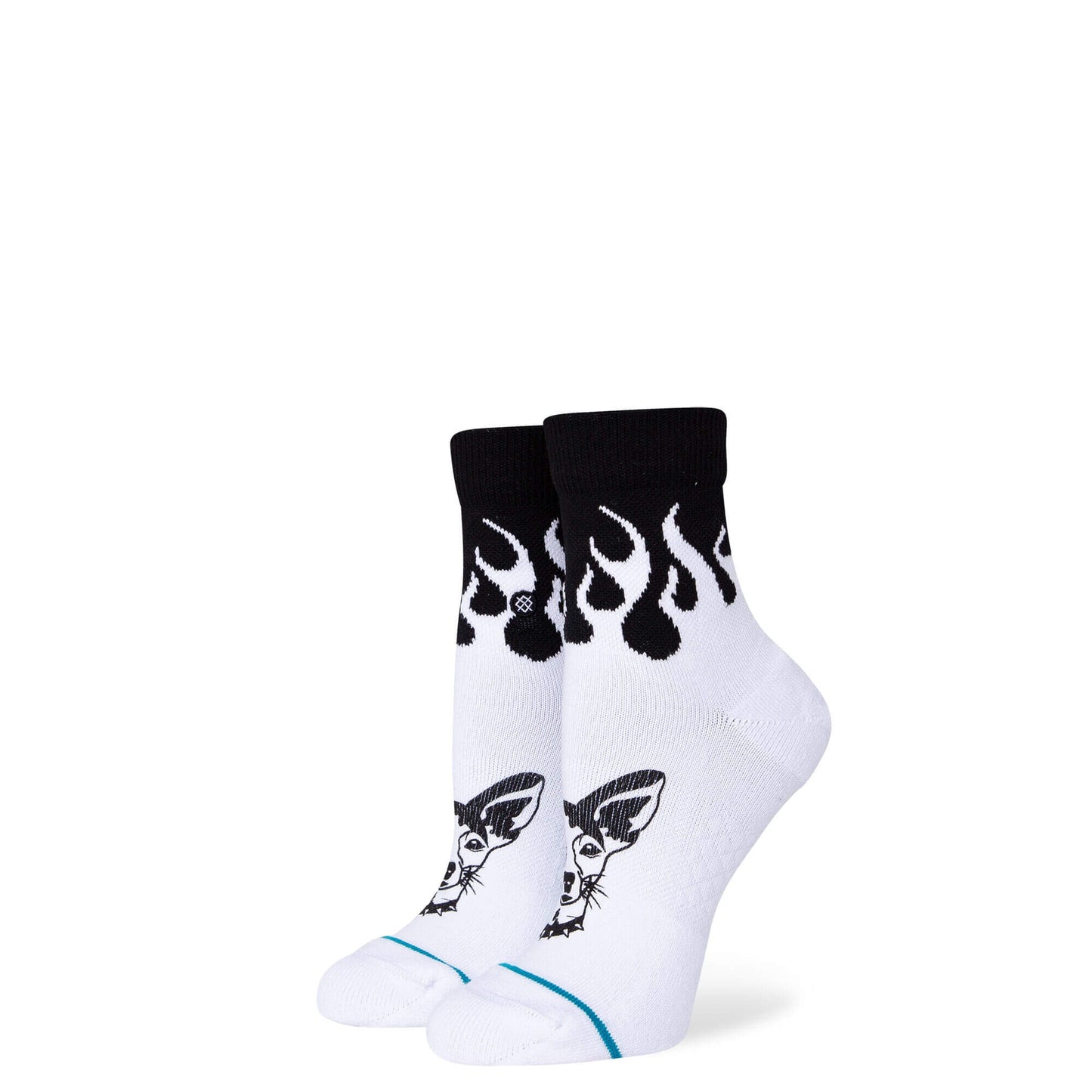 Stance Quarter Sammys Sock White