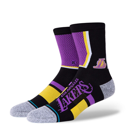 Stance Nba Crew Lakers Shortcut Purple