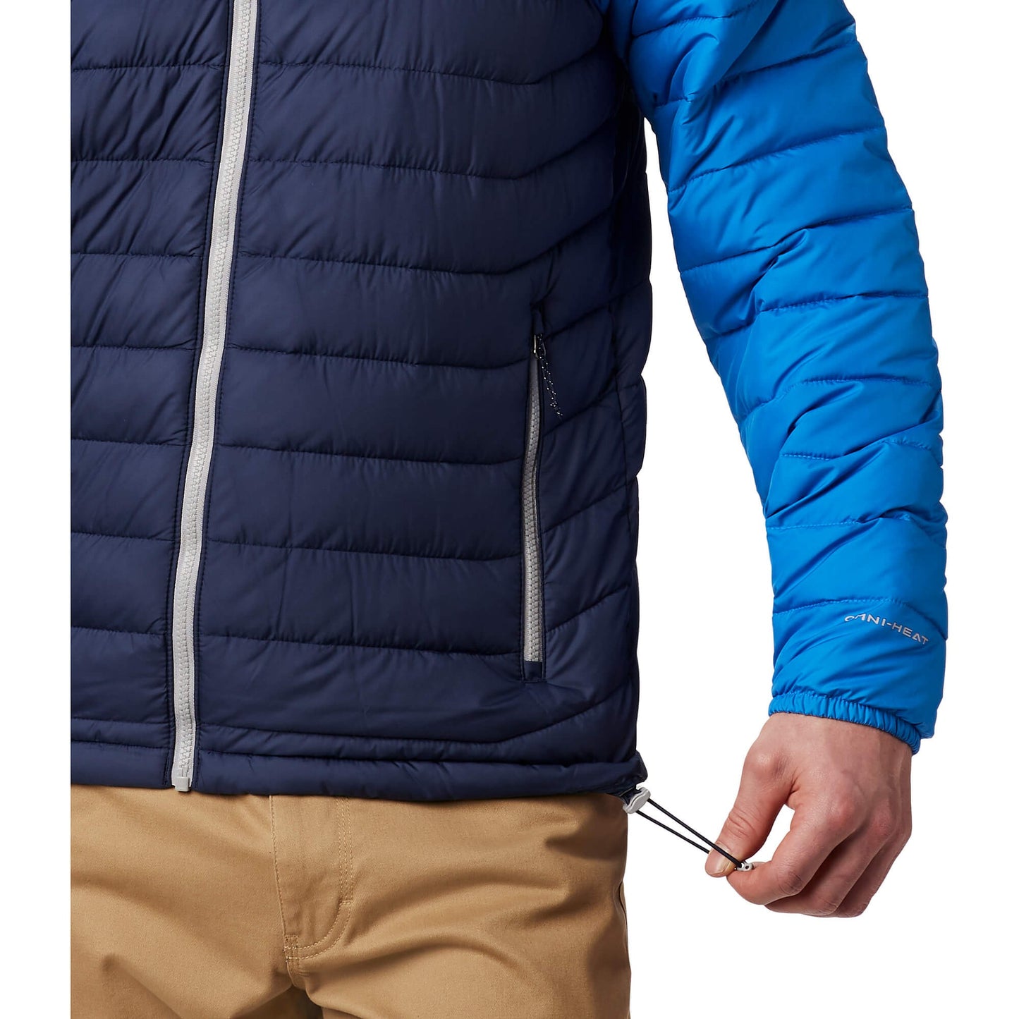 Columbia Powder Lite™ Hooded Jacket Collegiate Navy/Azure Blue