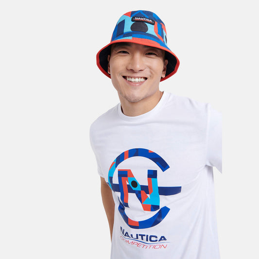 Nautica Soloman Reversible Bucket Hat Multi