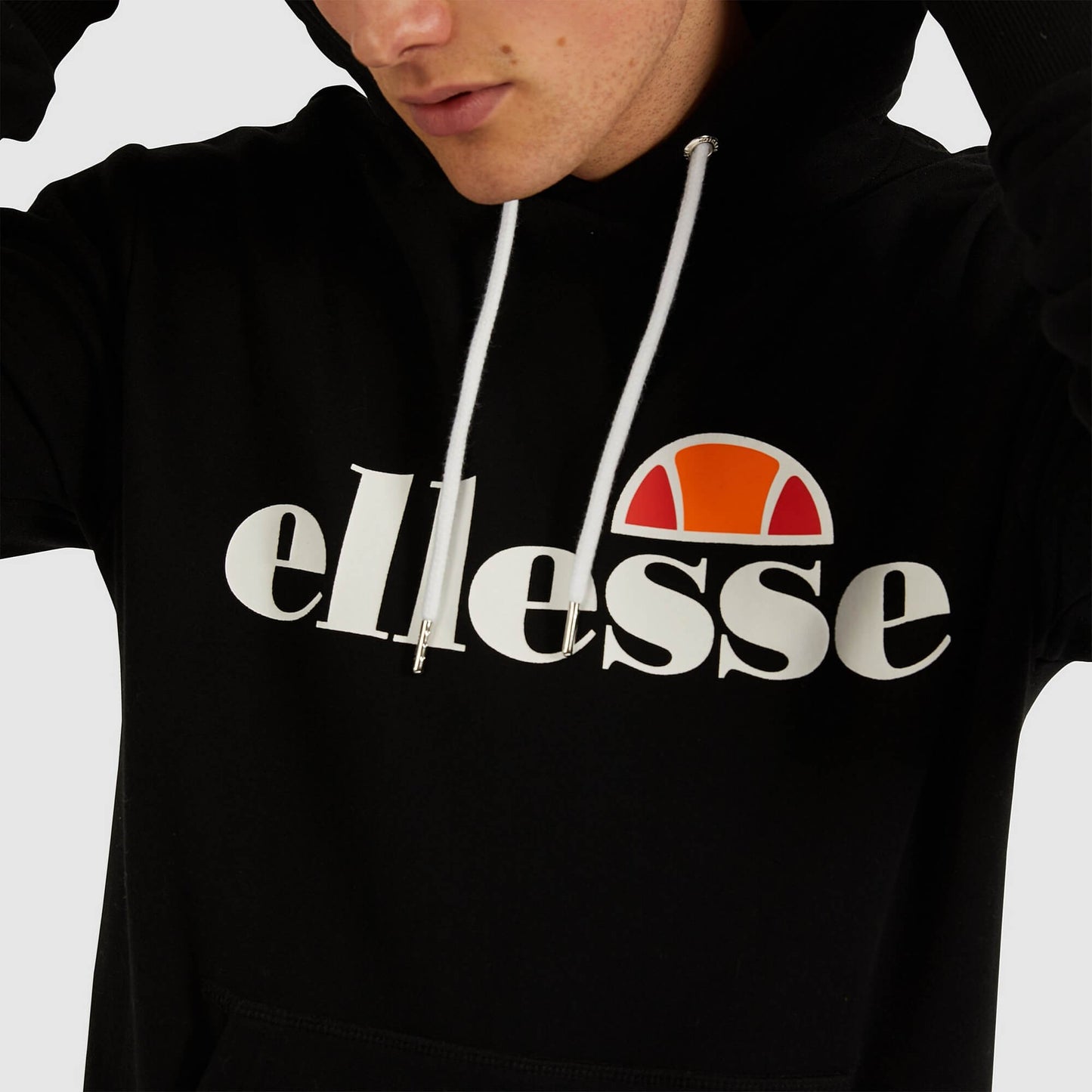 Mikina s kapucňou Ellesse SL Gottero OH Hoody čierna