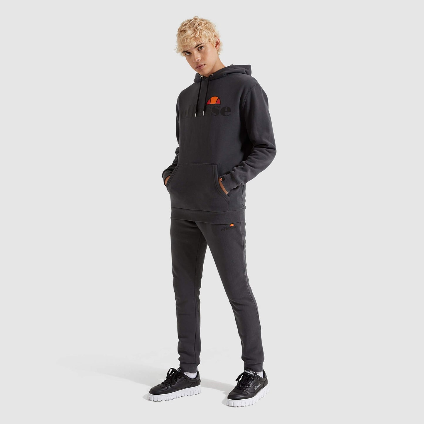 Tepláky ELLESSE Granite Jog Pant tmavošedé