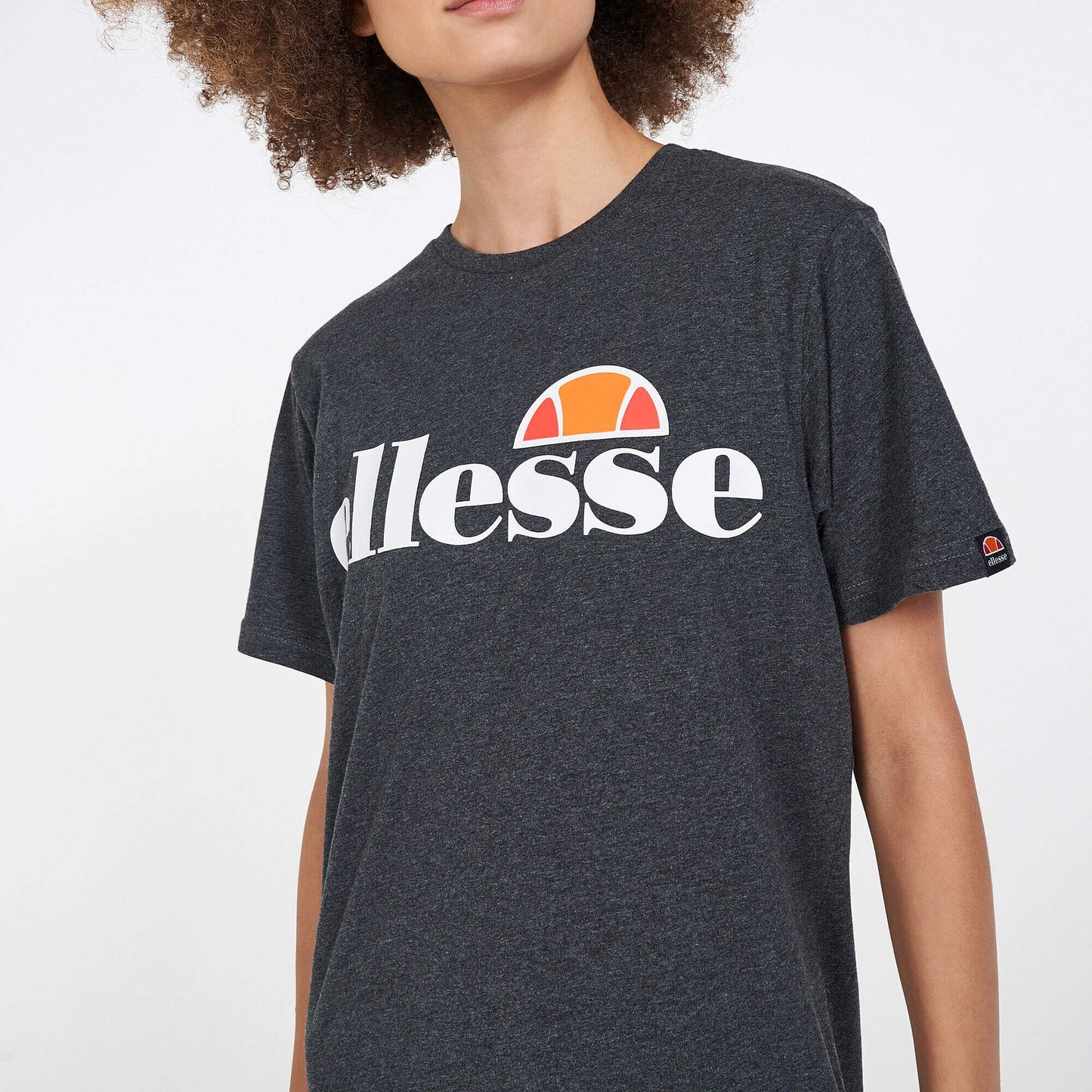 Ellesse Albany Tee Dark Grey Marl