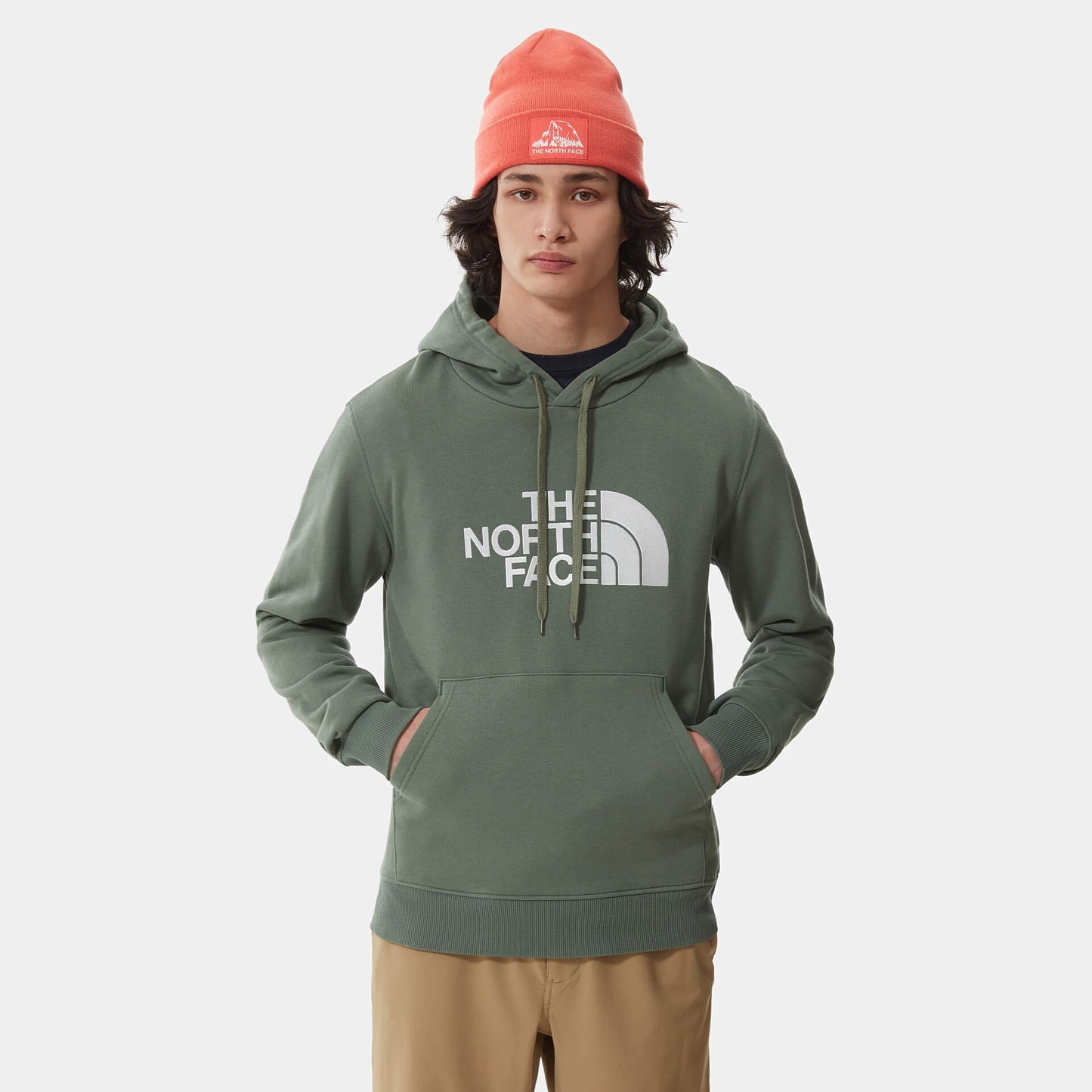 The North Face Drew Peak Pullover Hoodie Wreath Green