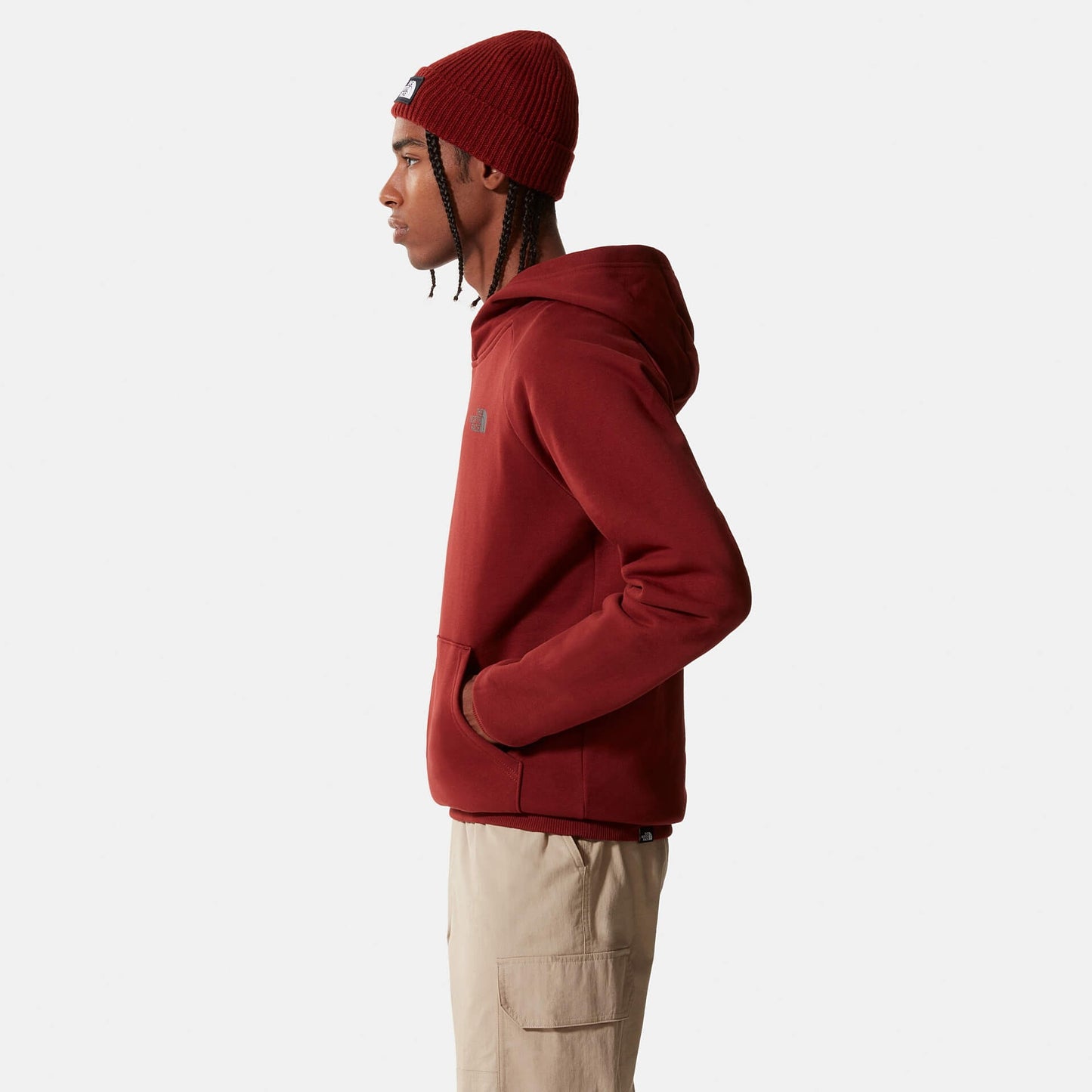 The North Face Raglan Redbox Hoodie Bordeaux