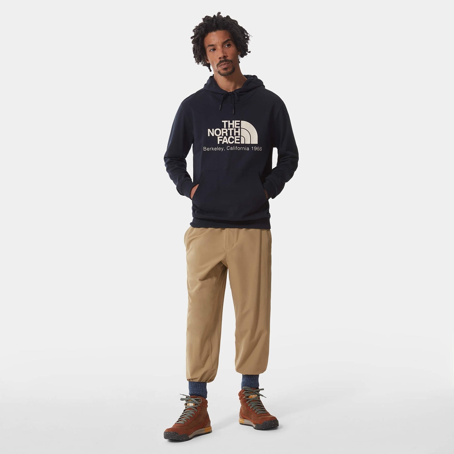 The North Face Berkeley California Hoodie- In Scrap Mat Black