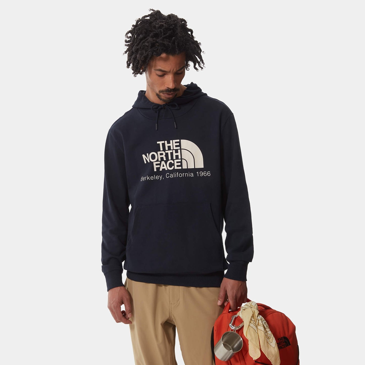 The North Face Berkeley California Hoodie- In Scrap Mat Black