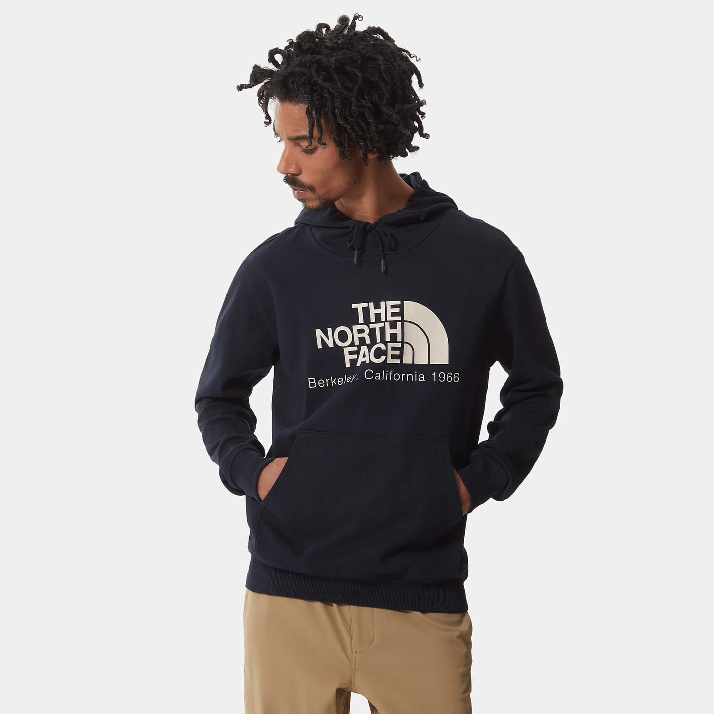 The North Face Berkeley California Hoodie- In Scrap Mat Black