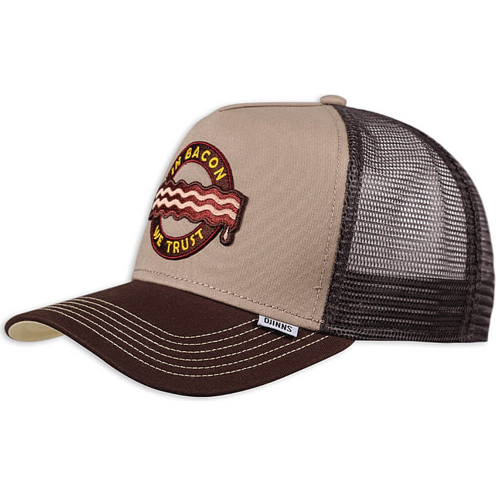 Djinns Trucker Cap HFT Food Bacon khaki